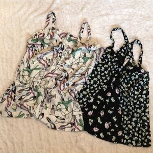 Bundle- 2 Lauren Conrad Strappy Blouses /Tanks